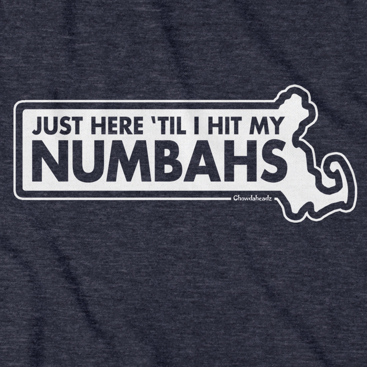 Just Here 'Til I Hit My Numbahs Hoodie product image 2