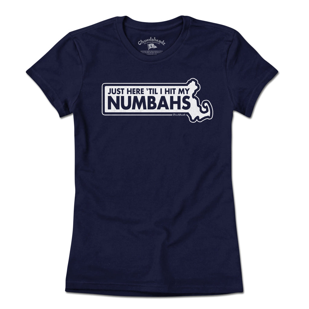 Just Here 'Til I Hit My Numbahs T-Shirt product image 4