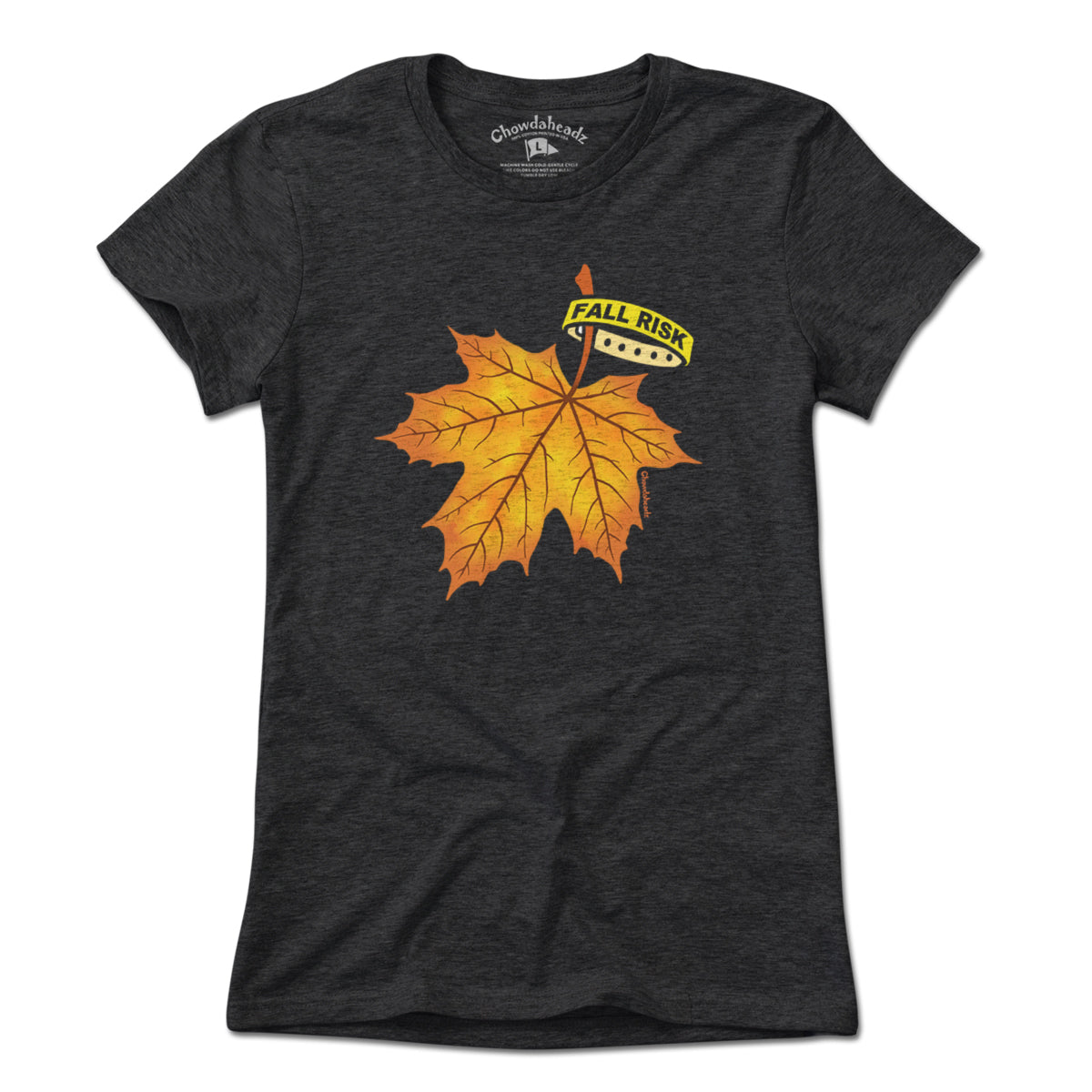 Fall Risk Leaf T-Shirt product image 4