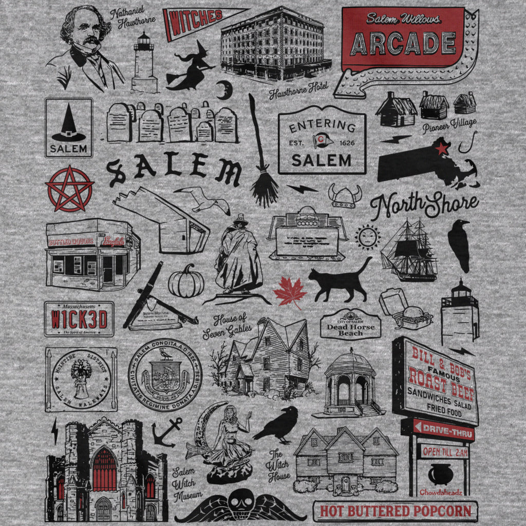 Salem Tourist Attraction T-Shirt product image 2