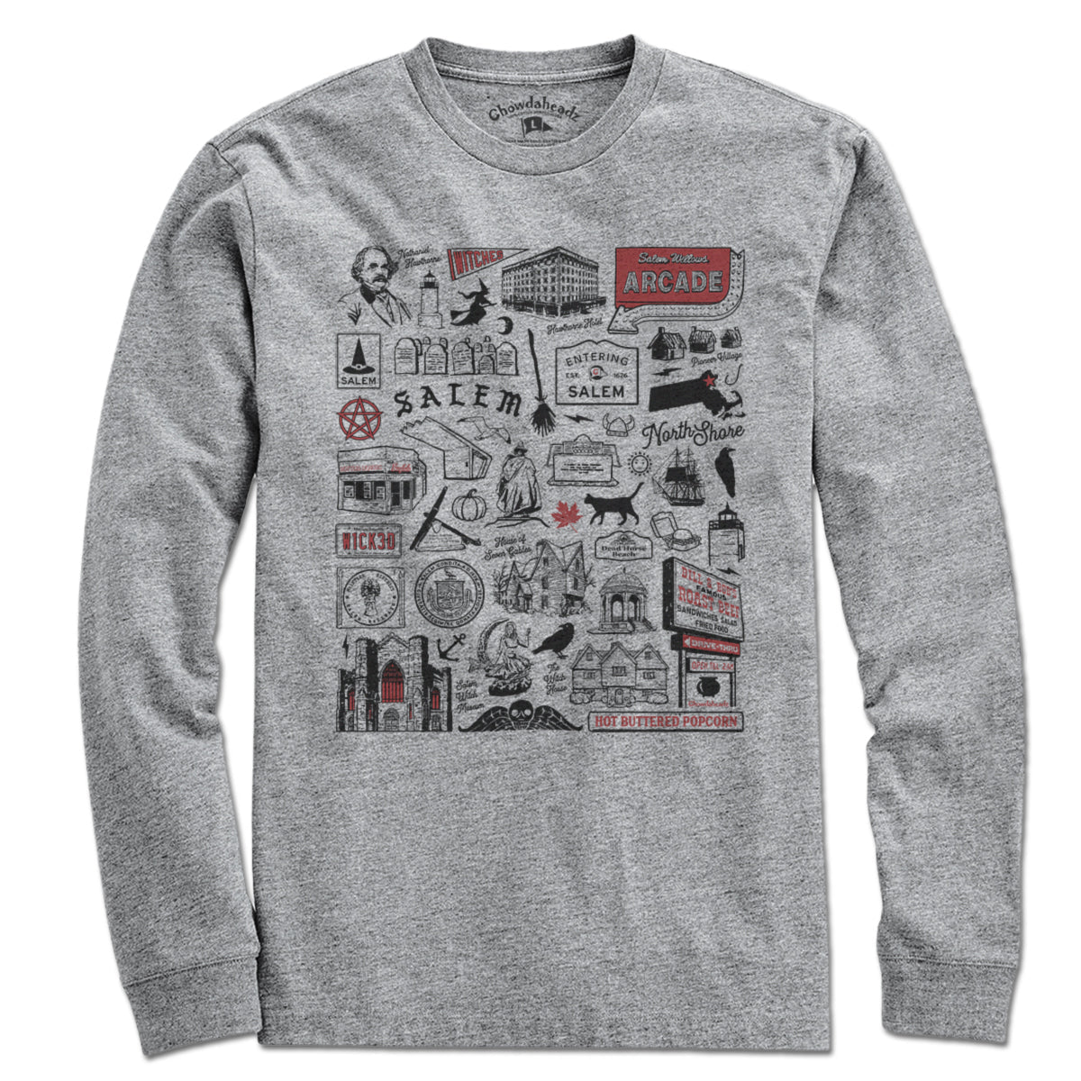 Salem Tourist Attraction T-Shirt product image 3