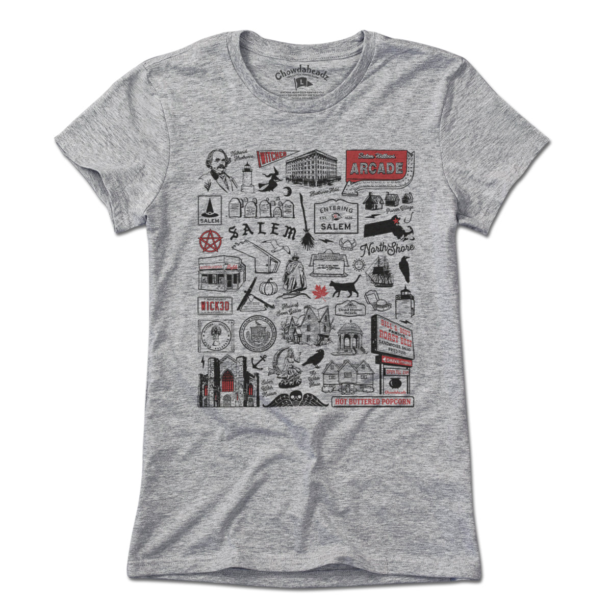 Salem Tourist Attraction T-Shirt product image 4