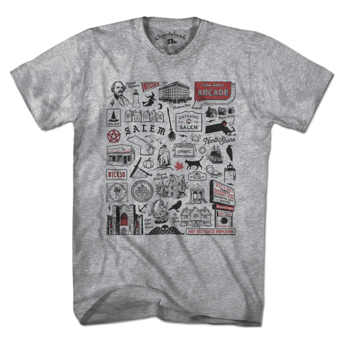 Salem Tourist Attraction T-Shirt product image 1