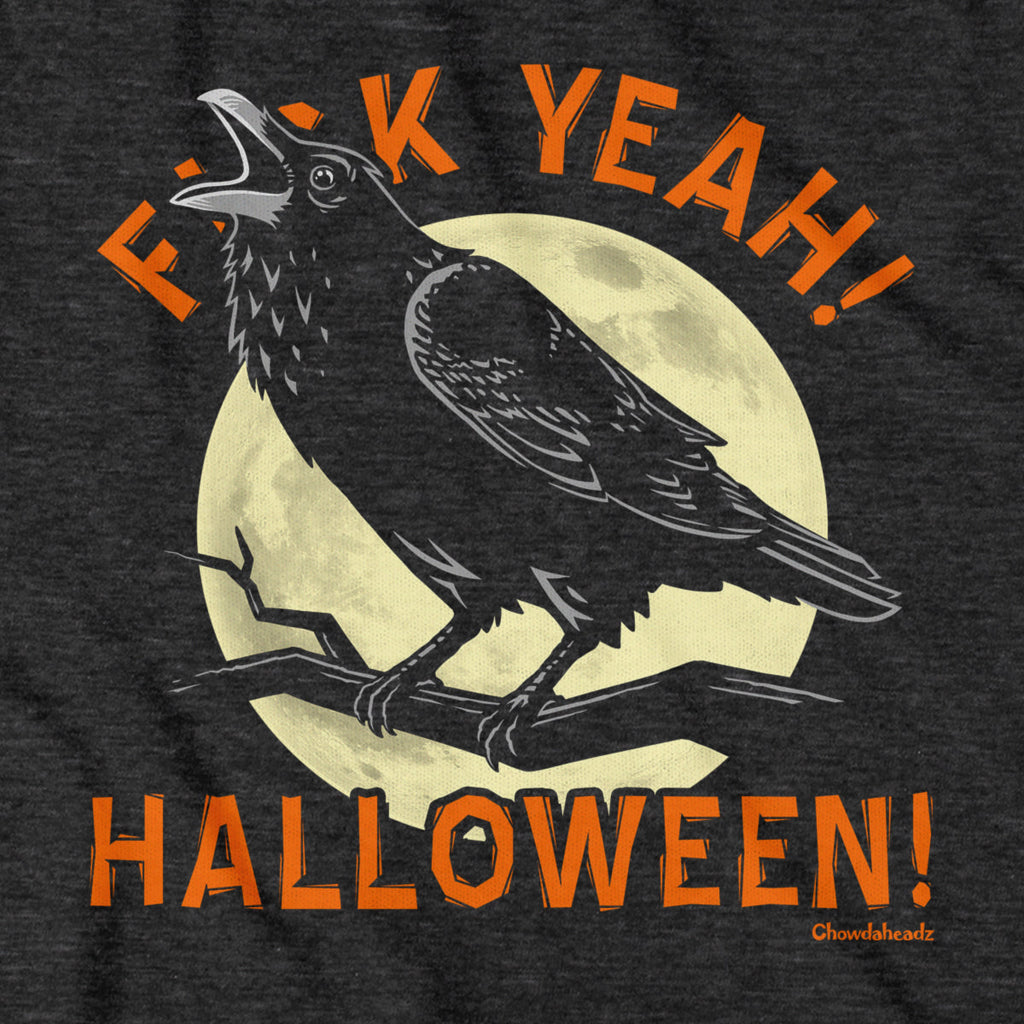 F Yeah! Halloween! Raven T-Shirt product image 2