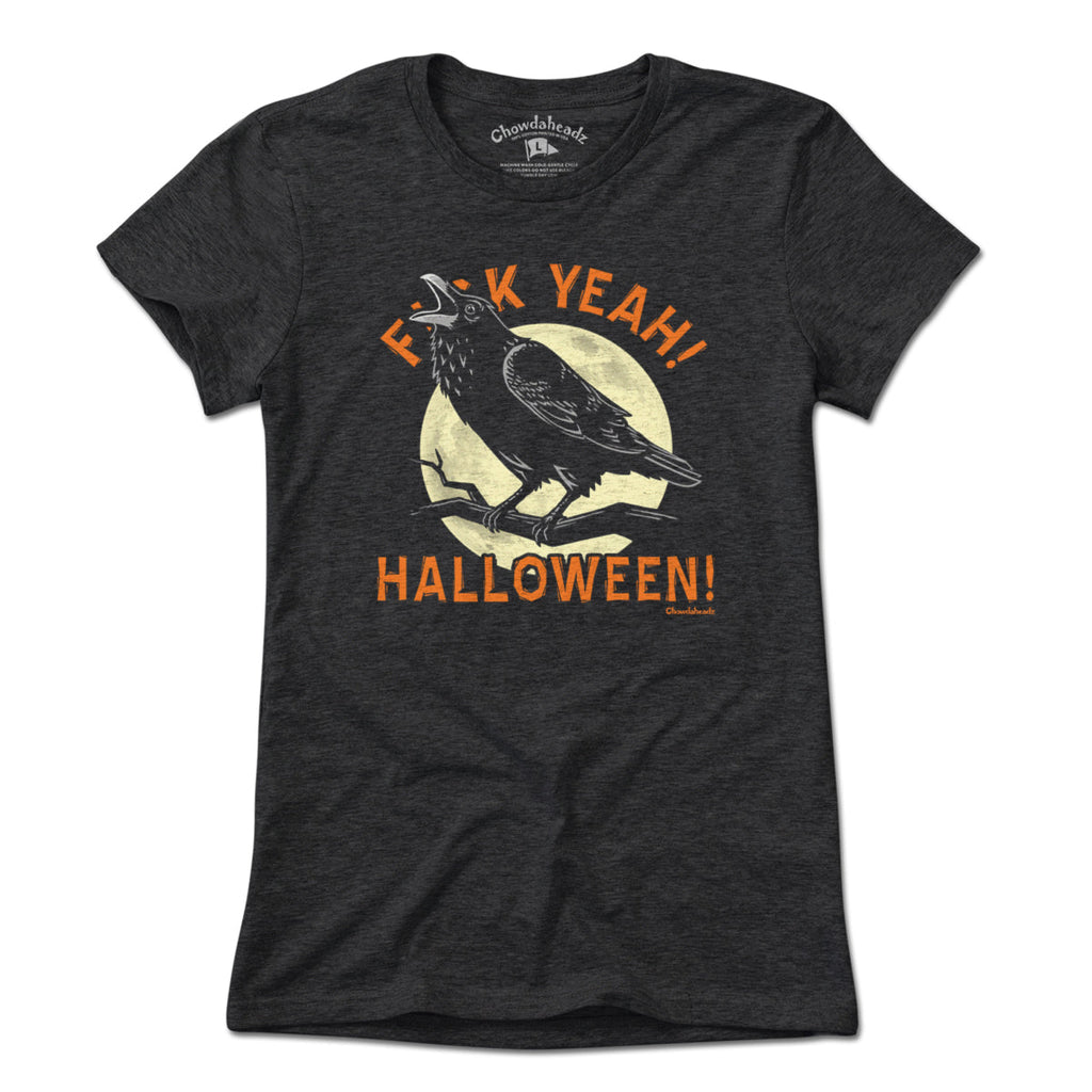 F Yeah! Halloween! Raven T-Shirt product image 4