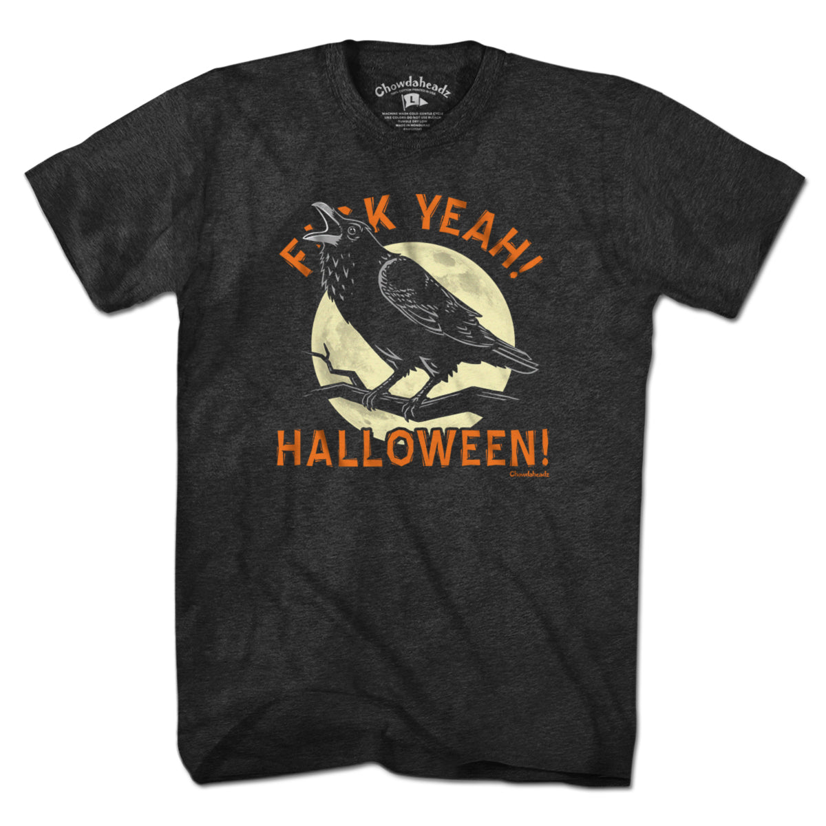 F Yeah! Halloween! Raven T-Shirt product image 1