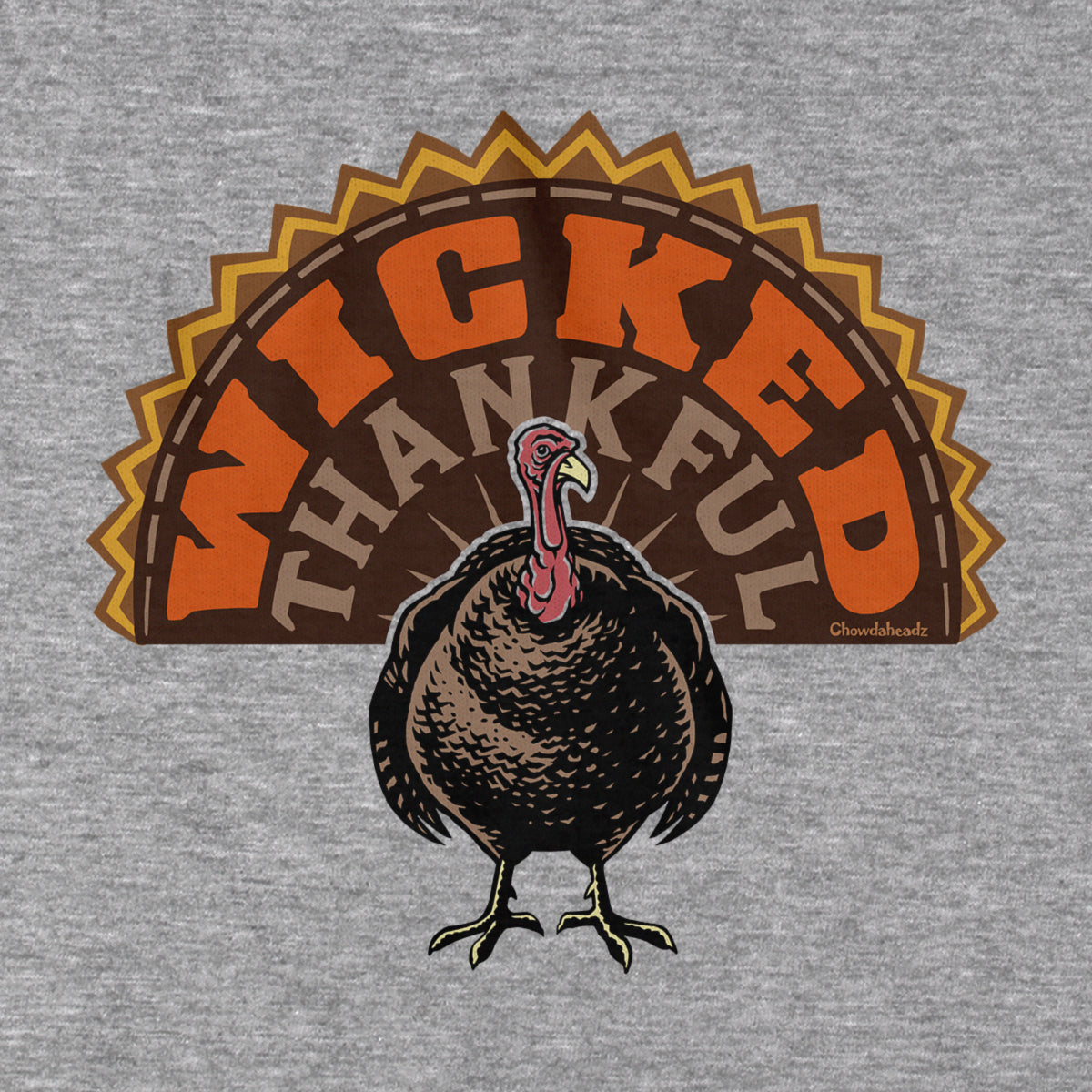 Wicked Thankful Turkey Tail T-Shirt product image 2