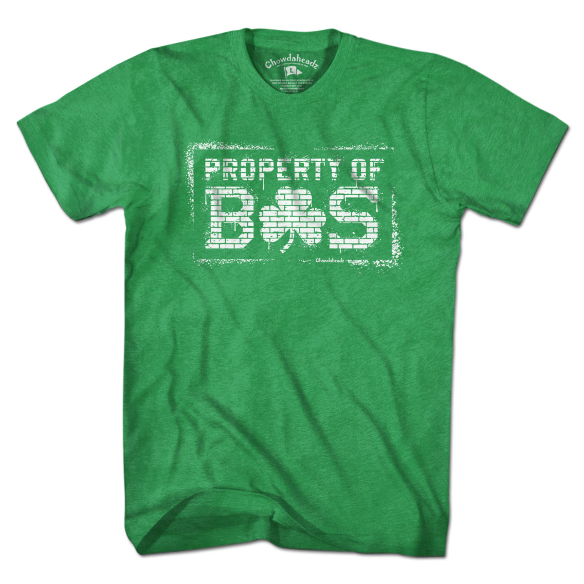 Property of BOS Shamrock Graffiti T-Shirt product image 1