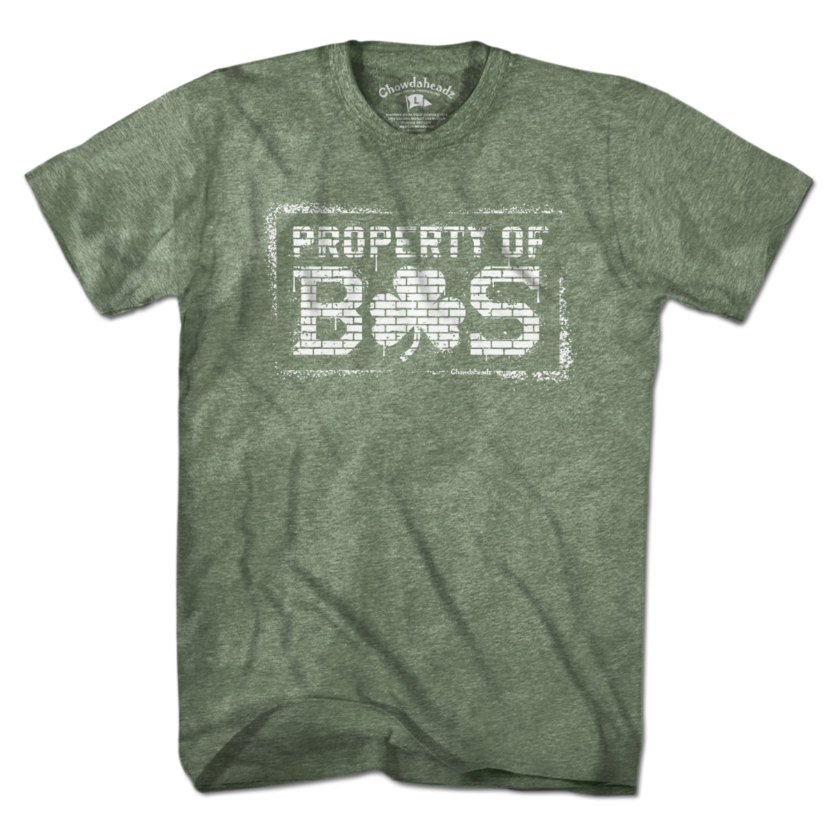 Property of BOS Shamrock Graffiti T-Shirt product image 4