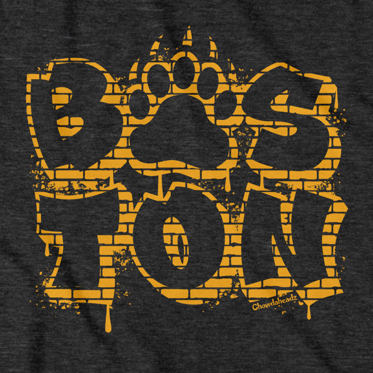 Boston Bear Paw Stacked Graffiti T-Shirt product image 2