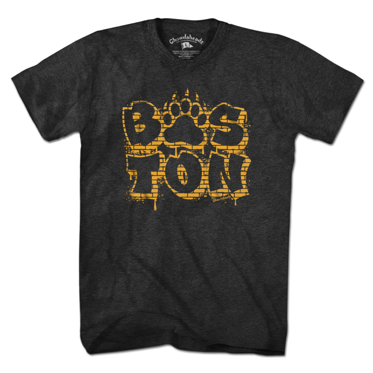 Boston Bear Paw Stacked Graffiti T-Shirt product image 1