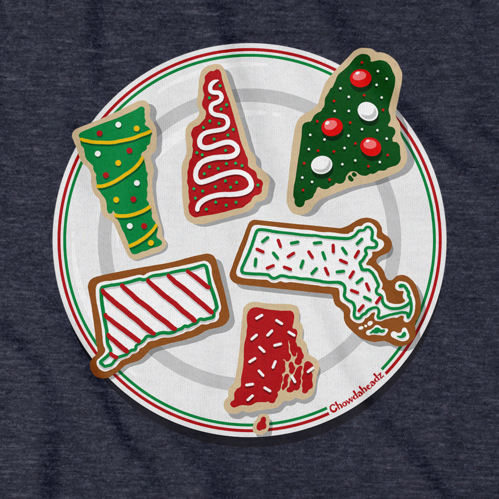 New England Christmas Cookies T-Shirt product image 2