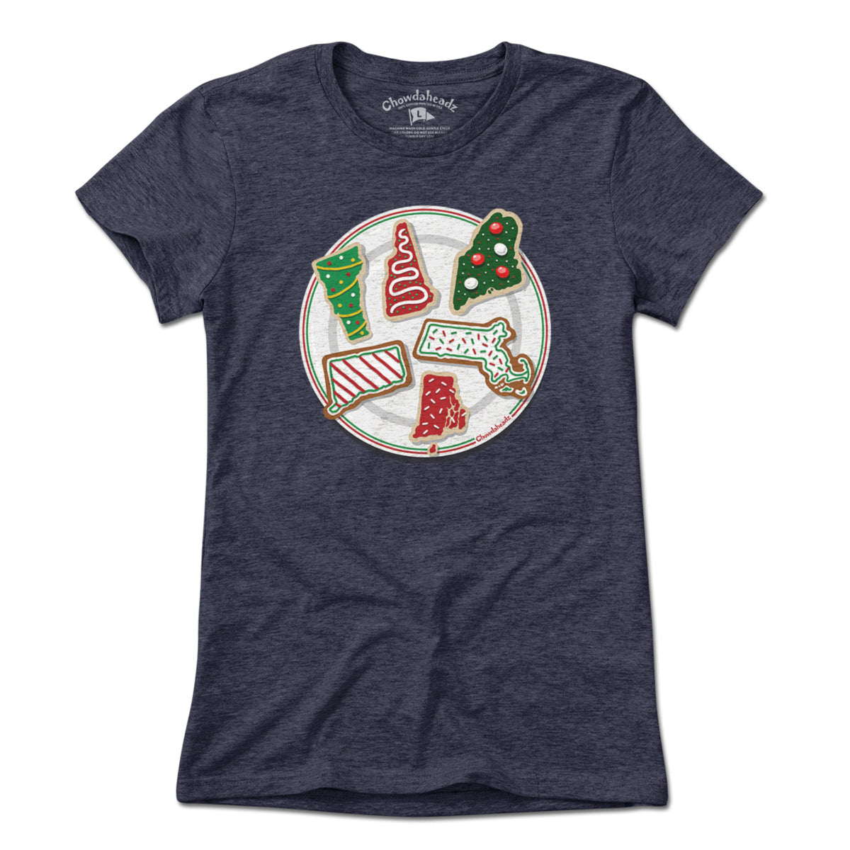 New England Christmas Cookies T-Shirt product image 3