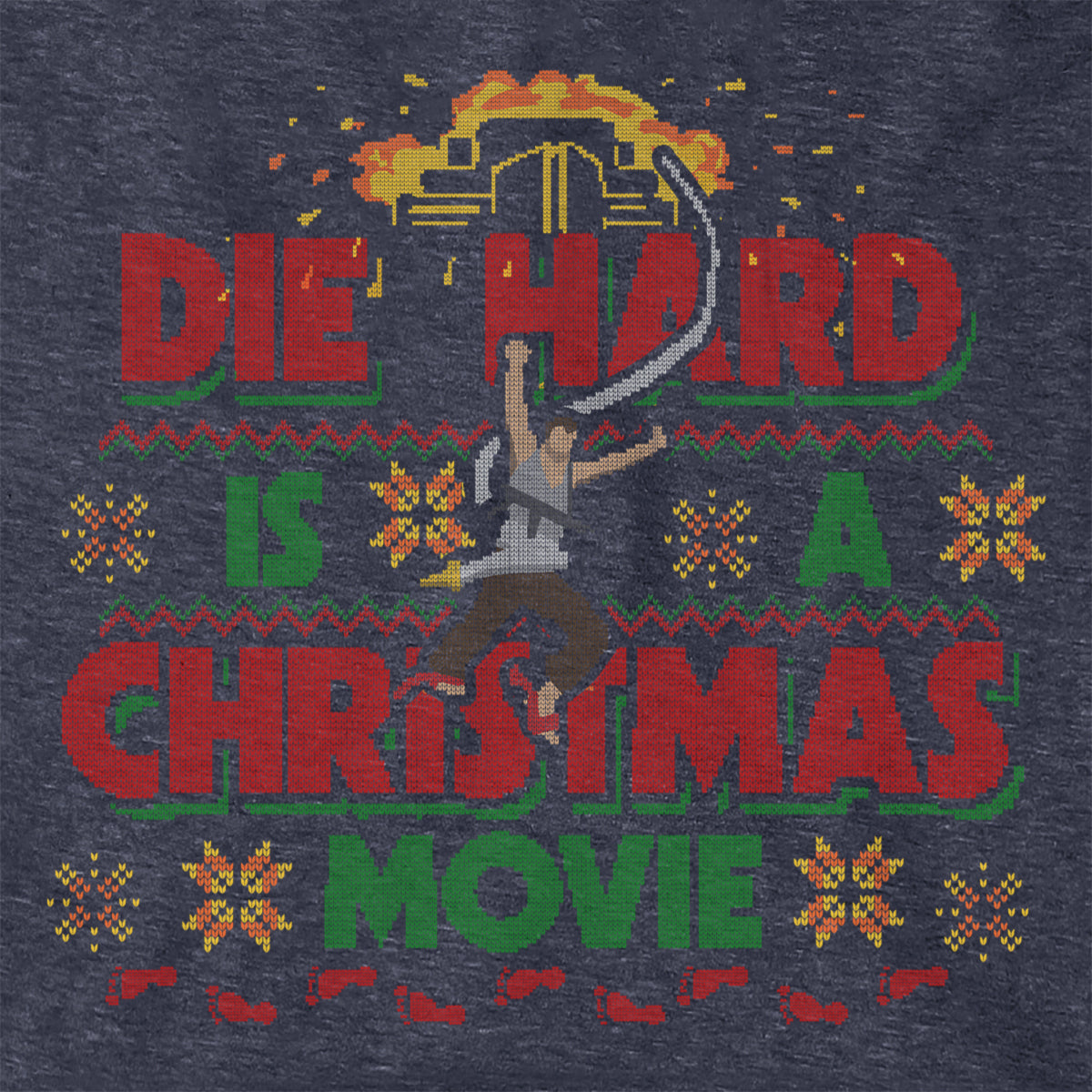 Die Hard Is A Christmas Movie Hoodie product image 4