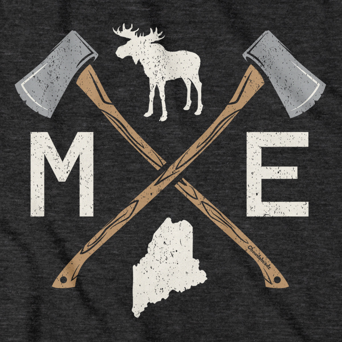Maine Moose Axed Out T-Shirt product image 2