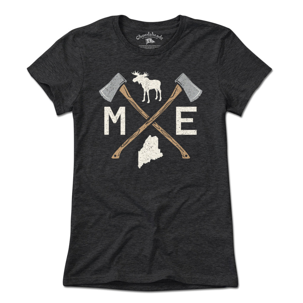 Maine Moose Axed Out T-Shirt product image 4