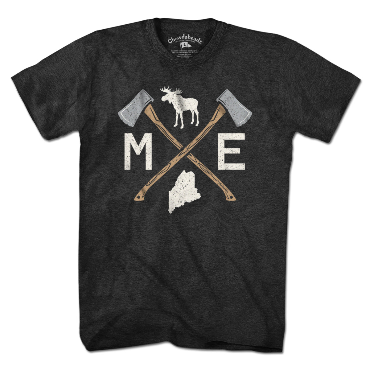 Maine Moose Axed Out T-Shirt product image 1
