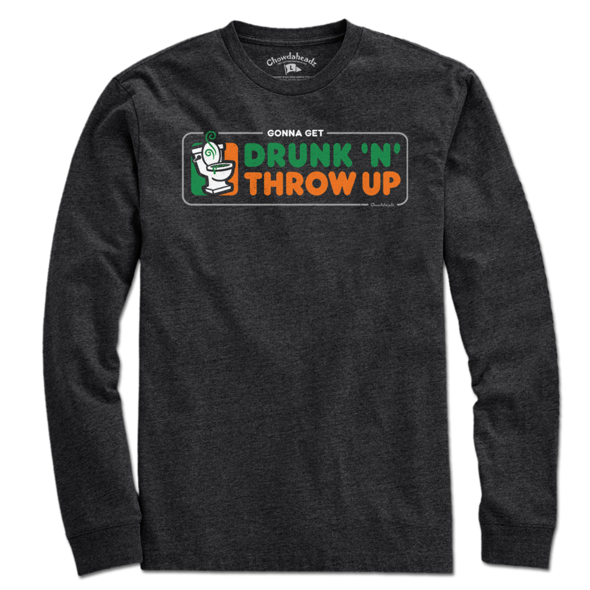 Drunk 'N' Throw Up St. Paddy's Day T-Shirt product image 7