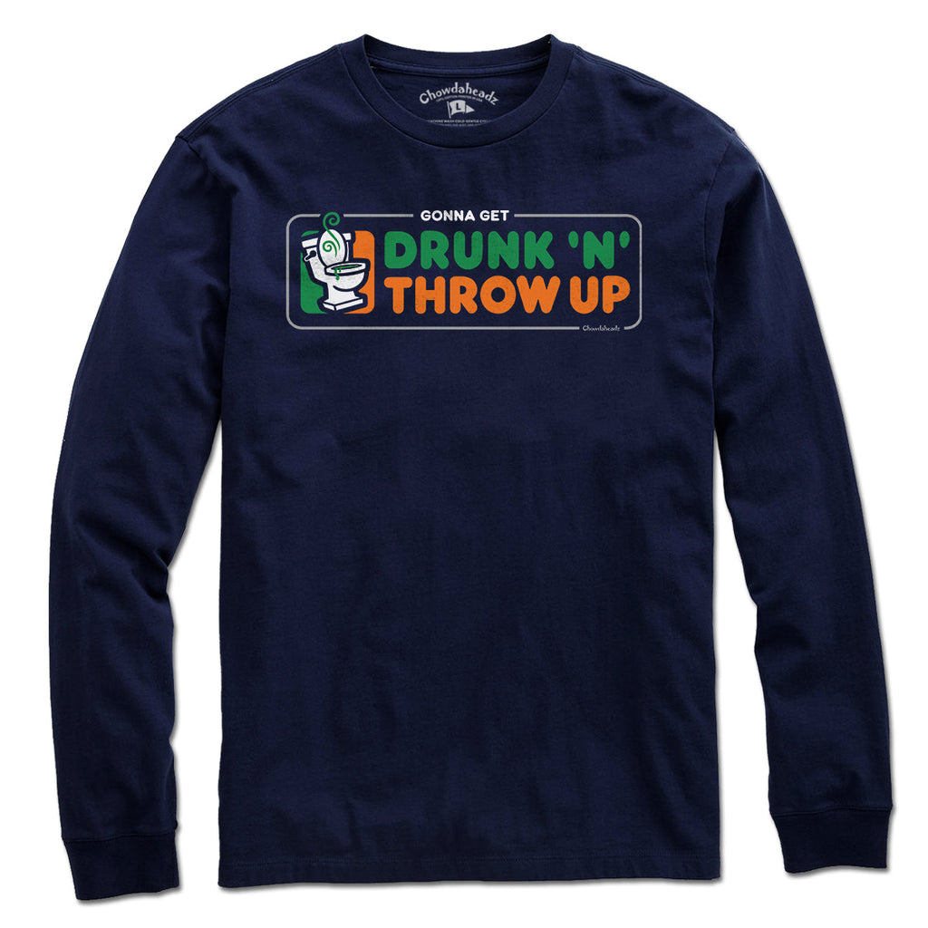 Drunk 'N' Throw Up St. Paddy's Day T-Shirt product image 3
