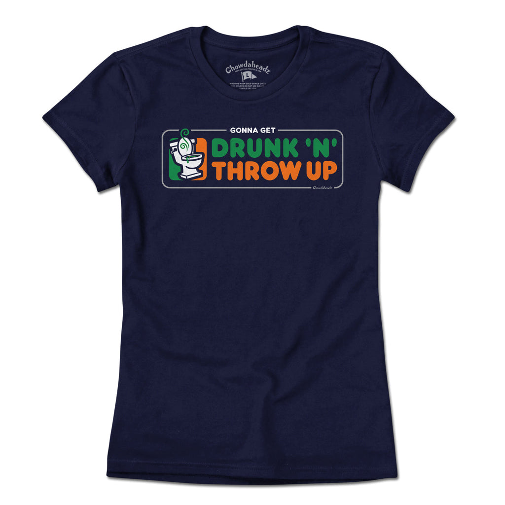 Drunk 'N' Throw Up St. Paddy's Day T-Shirt product image 4