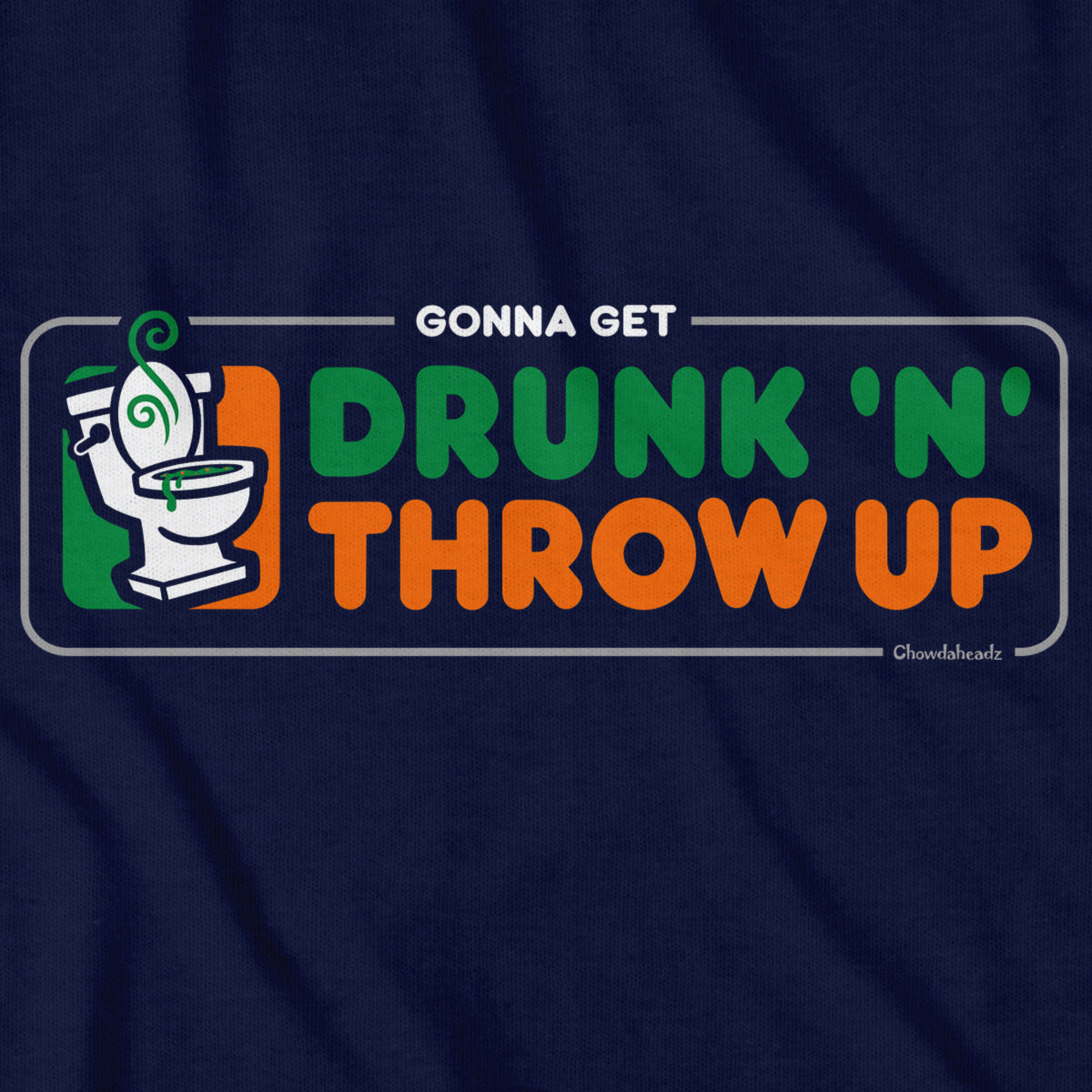 Drunk 'N' Throw Up St. Paddy's Day T-Shirt product image 2