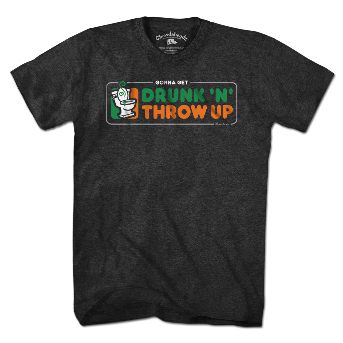 Drunk 'N' Throw Up St. Paddy's Day T-Shirt product image 5
