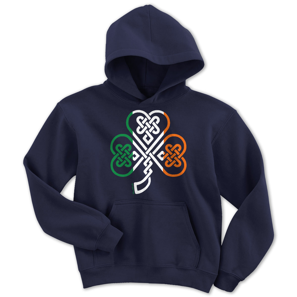 Irish Knot Shamrock Youth Hoodie product image 1