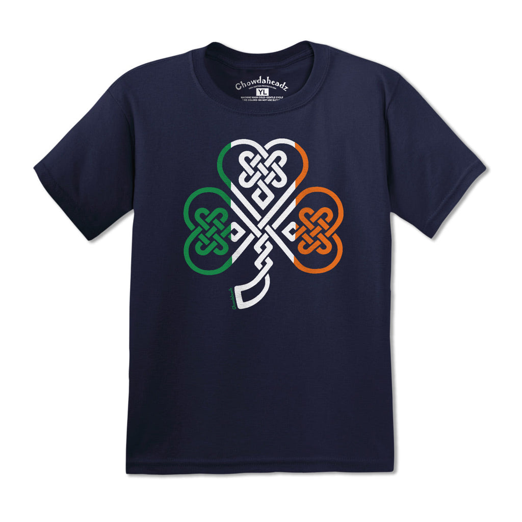Irish Knot Shamrock Youth T-Shirt product image 1