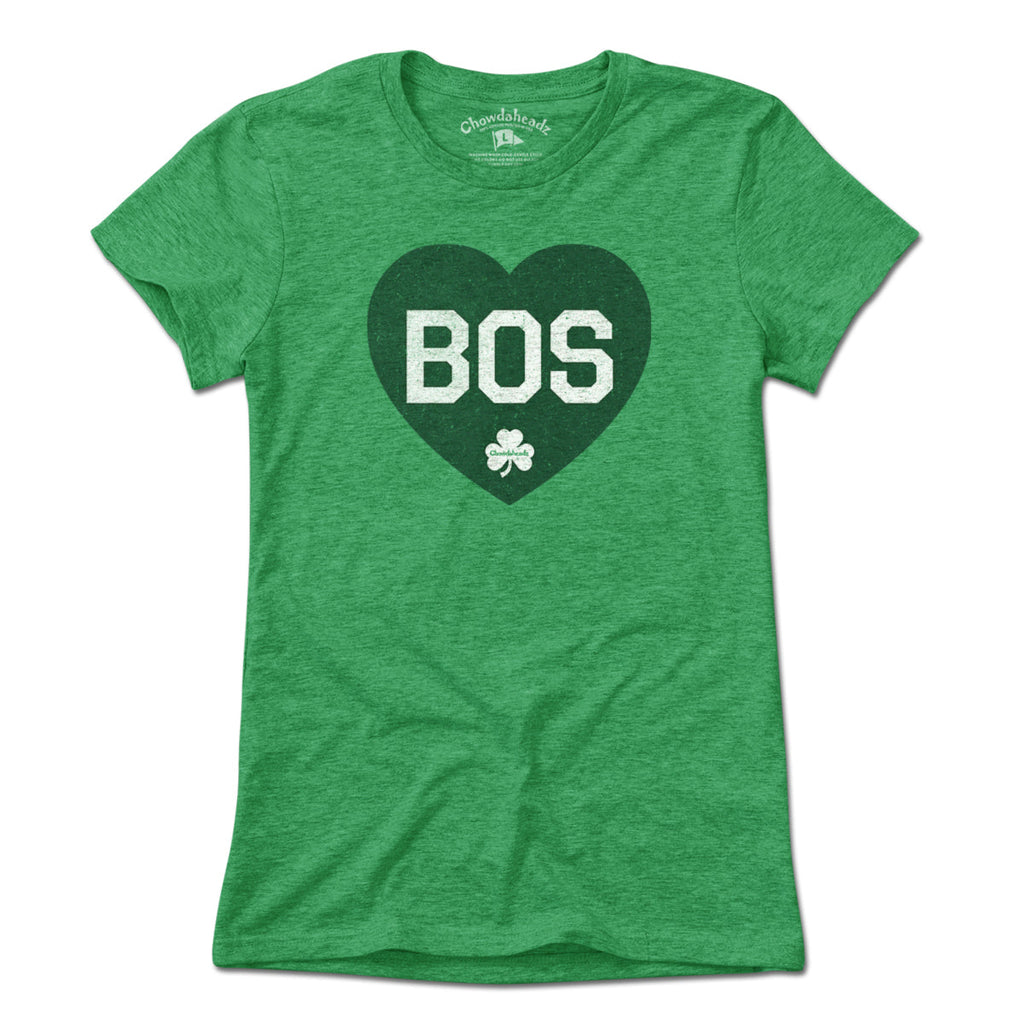 BOS Heart Shamrock T-Shirt product image 1