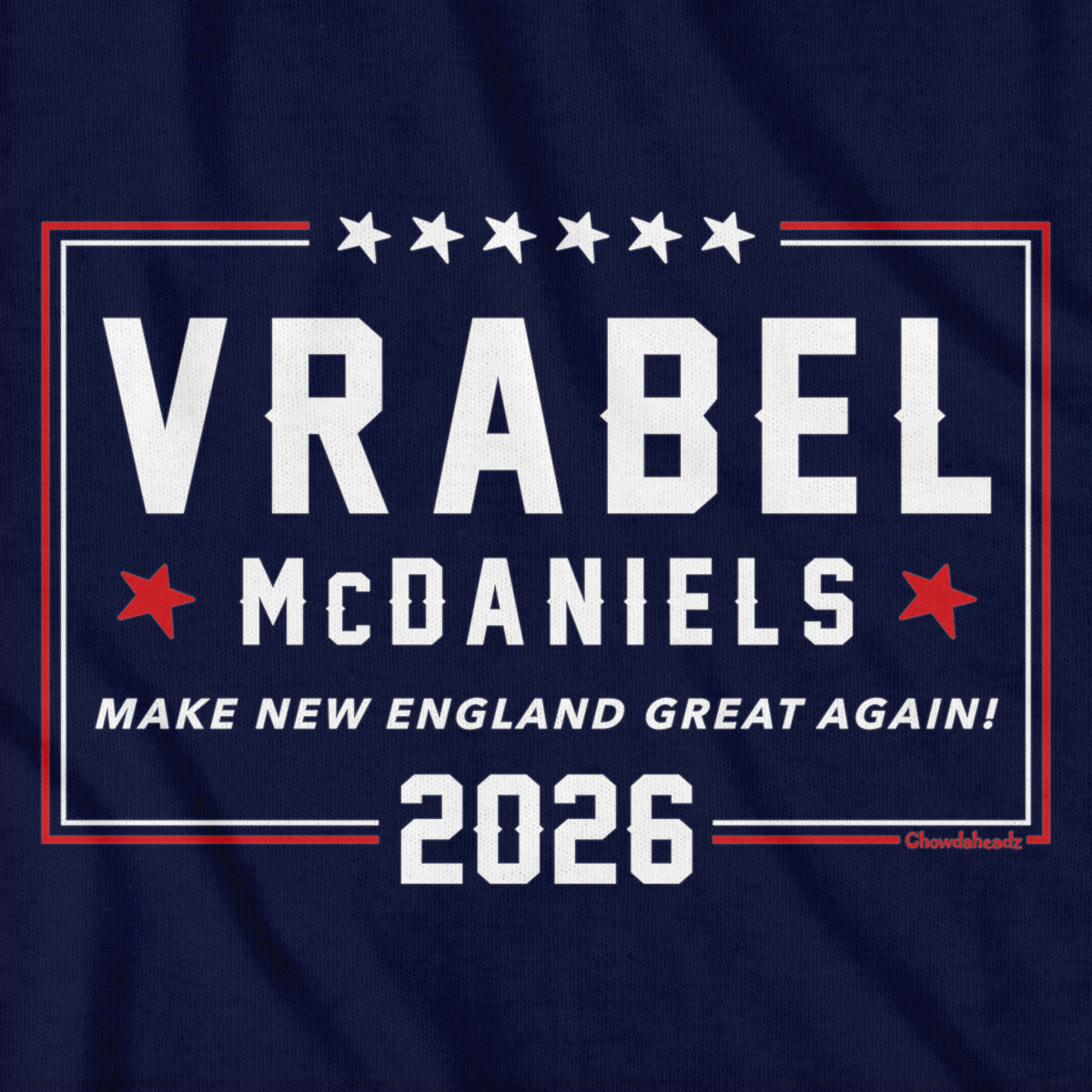 Vrabel McDaniels 2026 T-Shirt product image 2