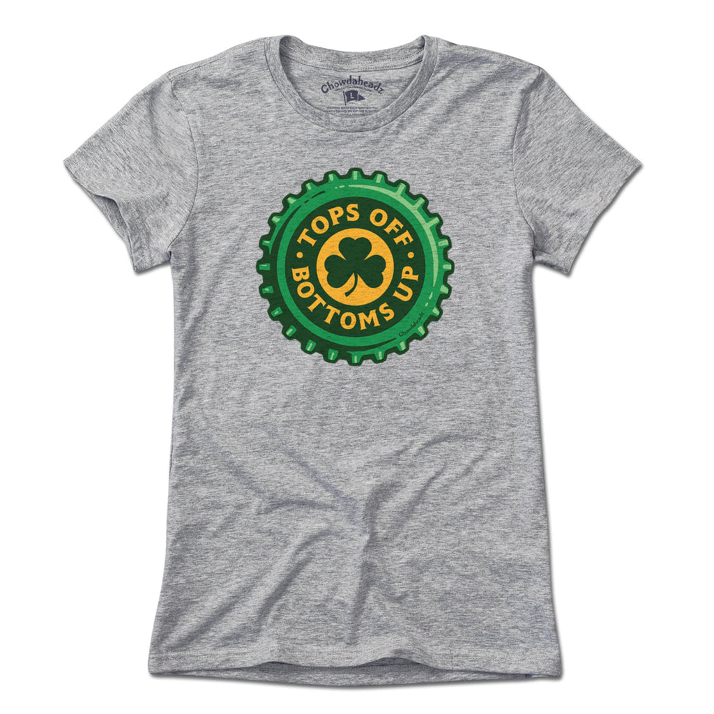 Tops Off Bottoms Up Bottle Cap T-Shirt