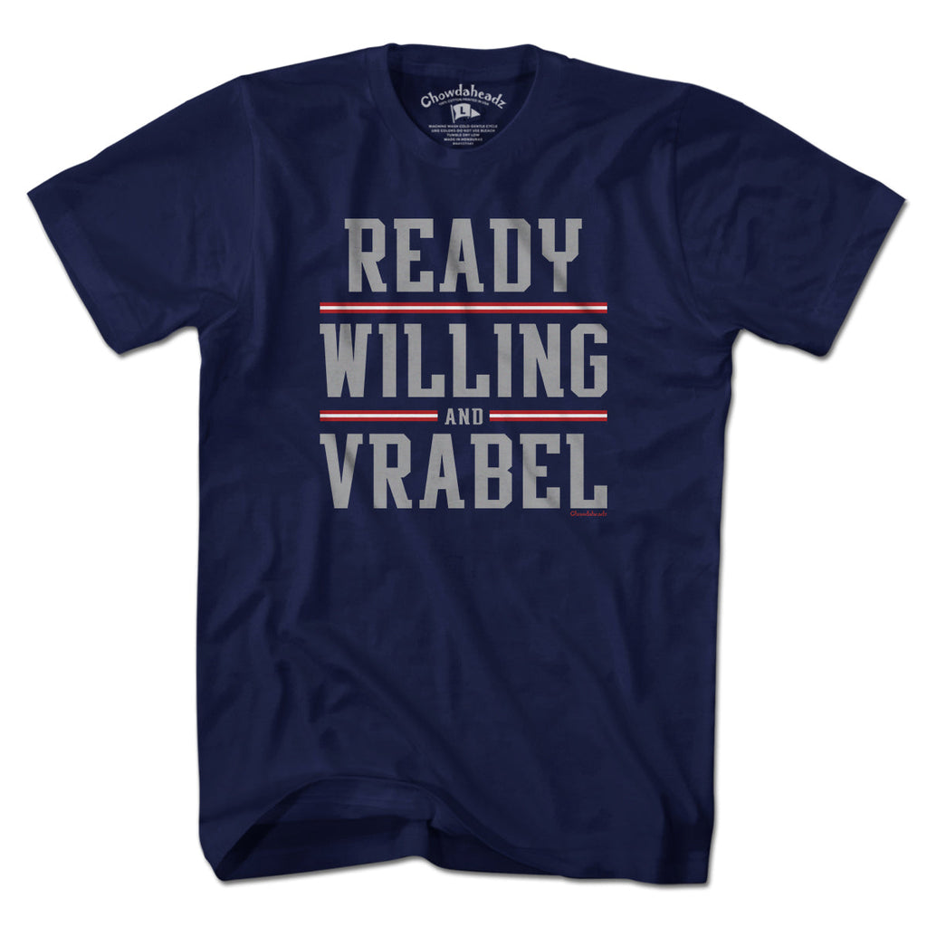 Ready Willing And Vrabel T-Shirt product image 1