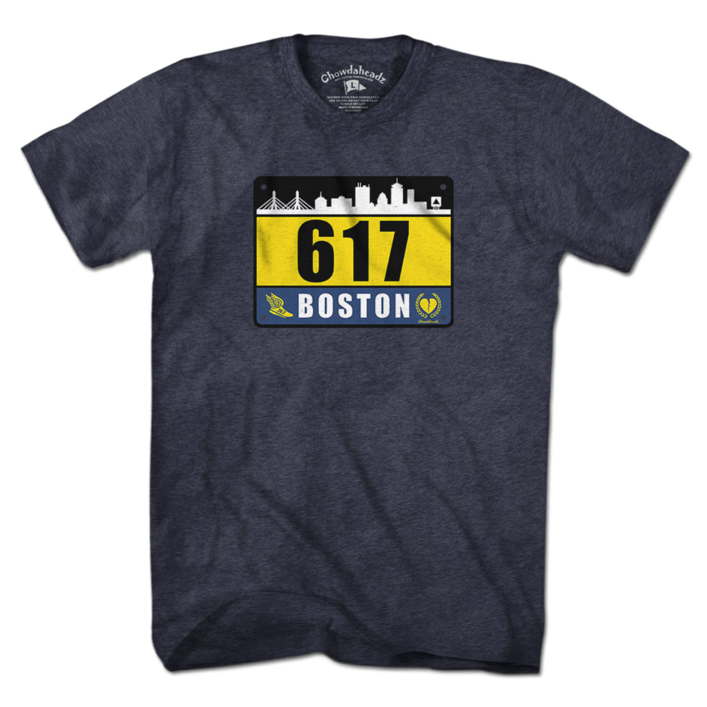617 Boston Race Bib T-Shirt product image 3