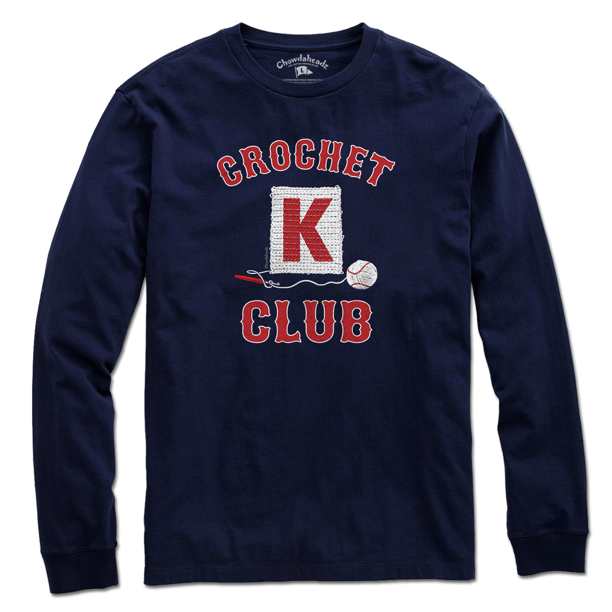 Crochet K Club Baseball T-Shirt product image 3