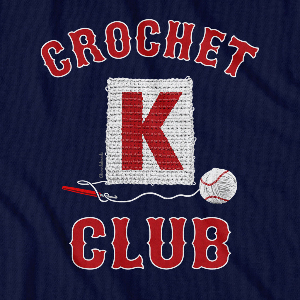 Crochet K Club Baseball T-Shirt product image 2
