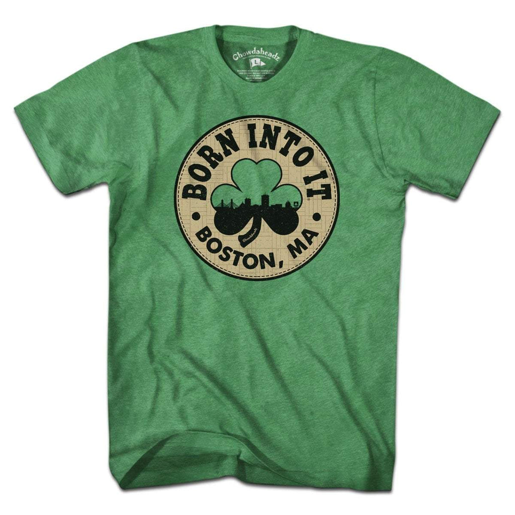 Born Into It Boston Shamrock T-Shirt product image 1