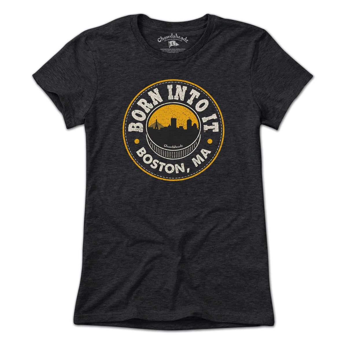 Born Into It Boston Hockey T-Shirt product image 4
