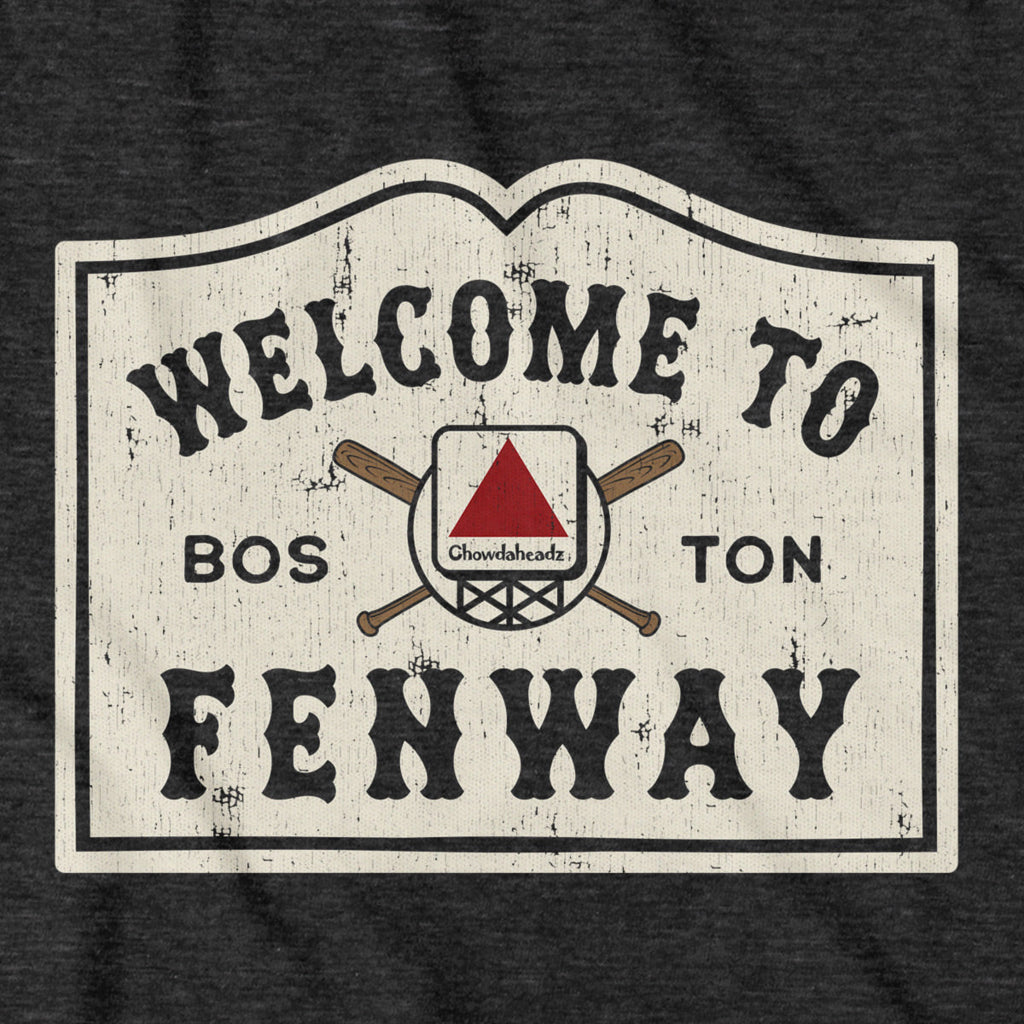Welcome To Fenway Vintage Sign Hoodie product image 2