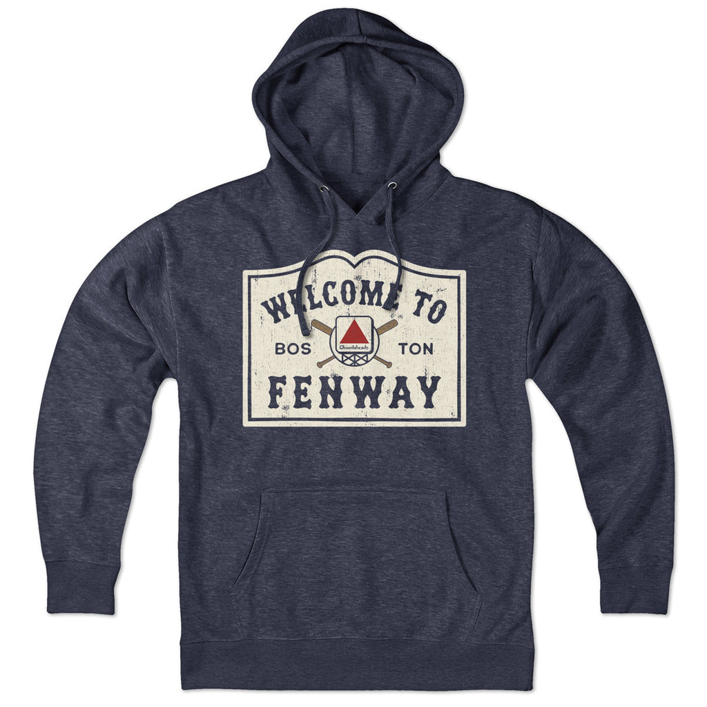 Welcome To Fenway Vintage Sign Hoodie product image 3