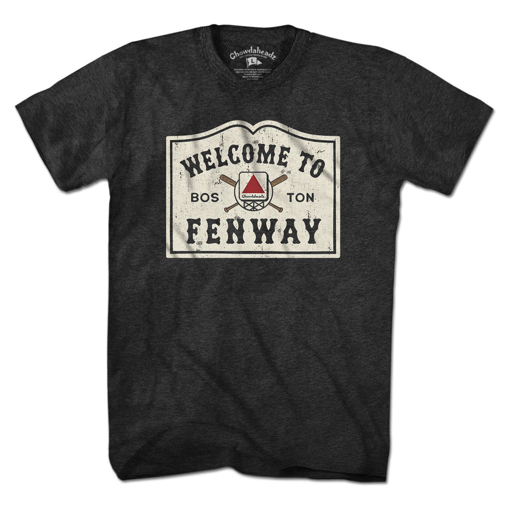 Welcome To Fenway Vintage Sign T-Shirt product image 5