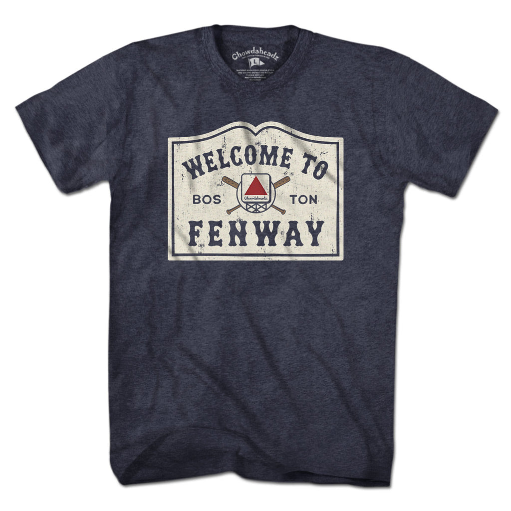 Welcome To Fenway Vintage Sign T-Shirt product image 3