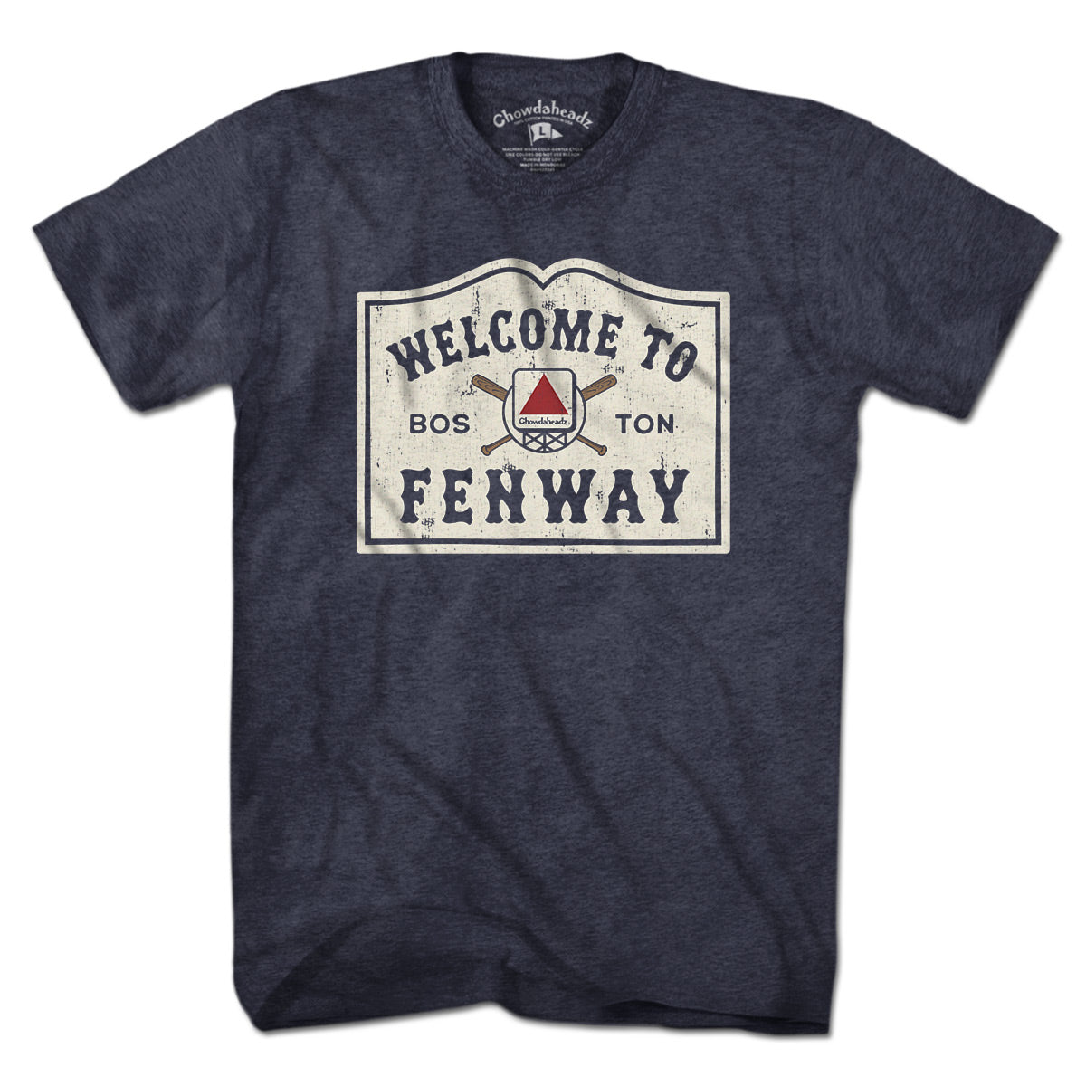 Welcome To Fenway Vintage Sign T-Shirt product image 3