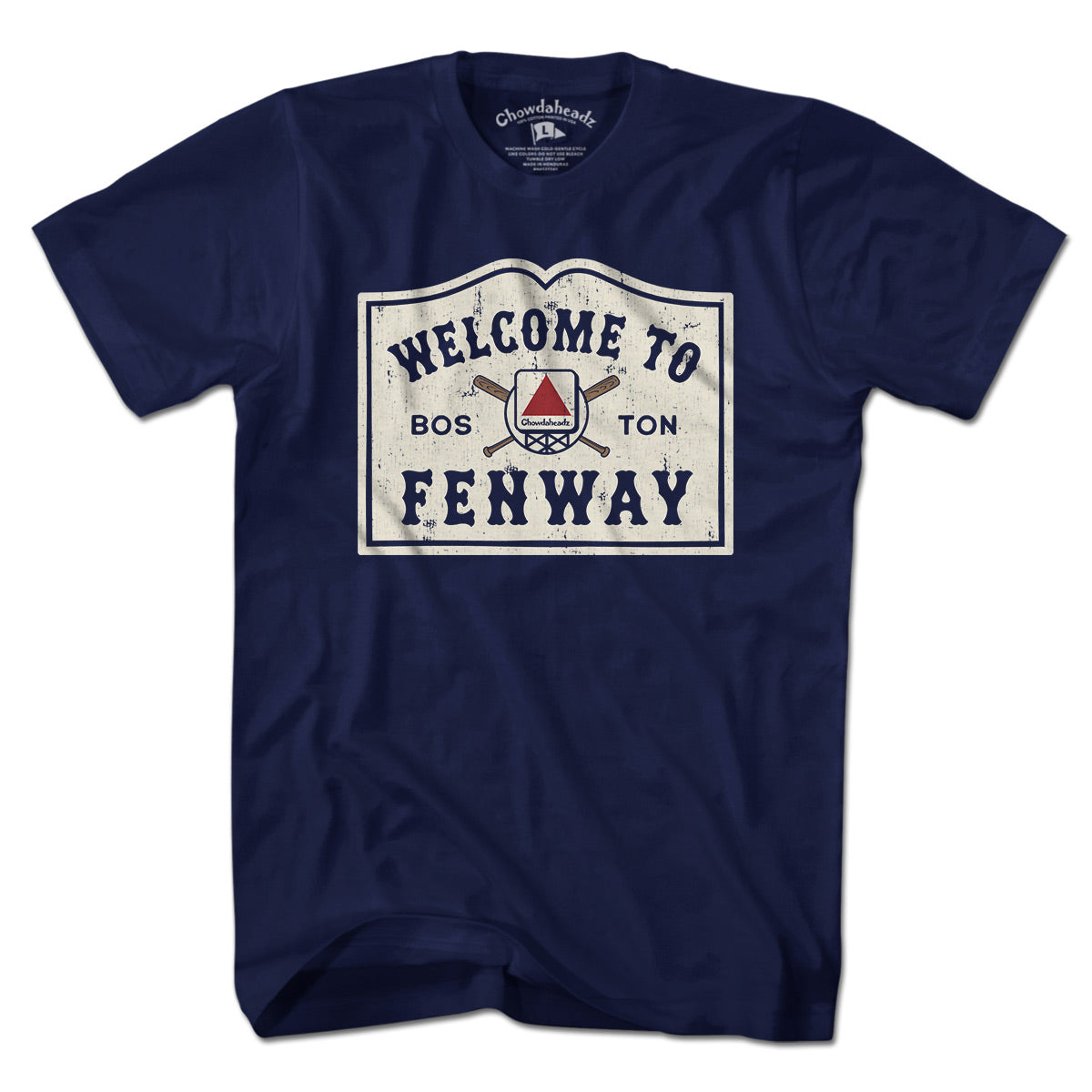 Welcome To Fenway Vintage Sign T-Shirt product image 1