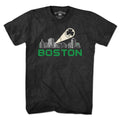 Boston Skyline Shamrock Signal T-Shirt product image 1