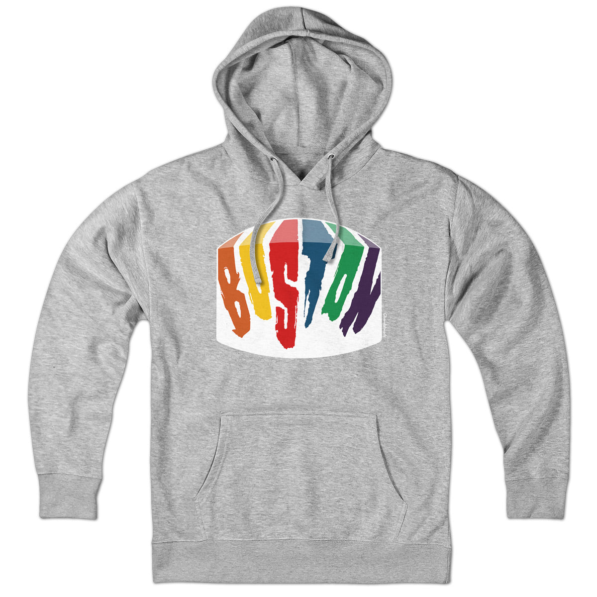 Boston Rainbow Paint Hoodie product image 3