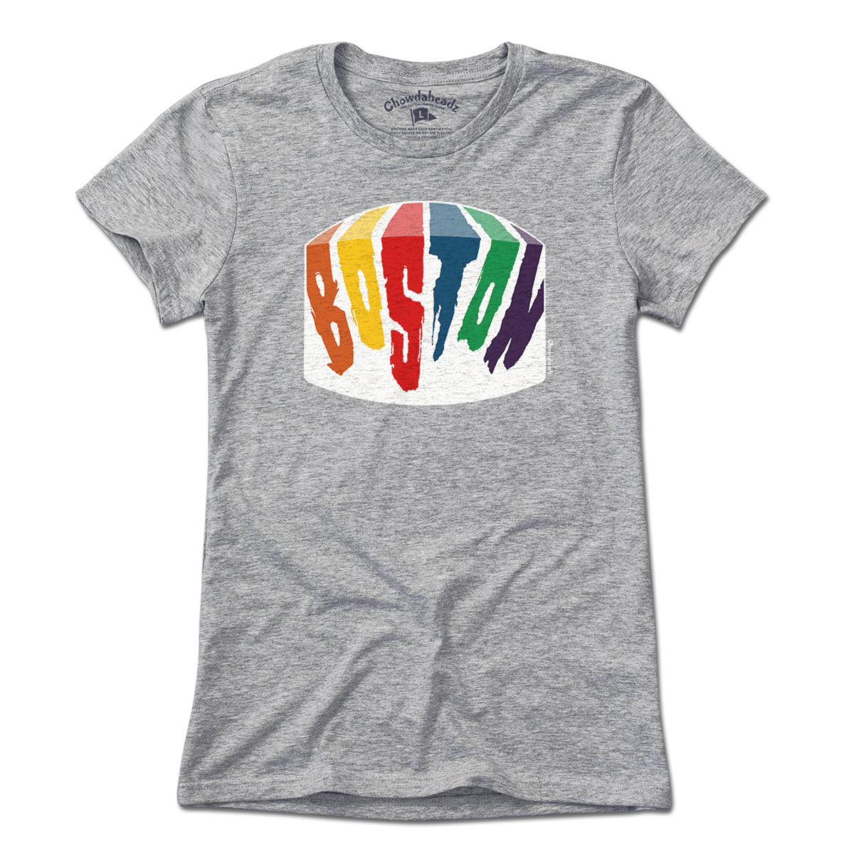 Boston Rainbow Paint T-Shirt product image 7