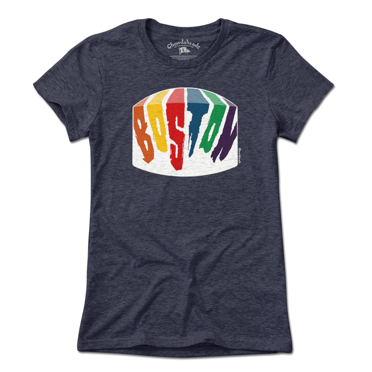 Boston Rainbow Paint T-Shirt product image 3