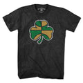 Green And Gold Basketball Shamrock T-Shirt product image 1