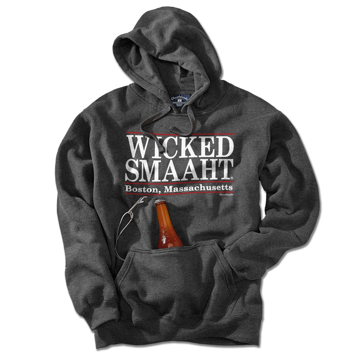 Wicked Smaaht Boston Bar Tailgater Hoodie product image 3