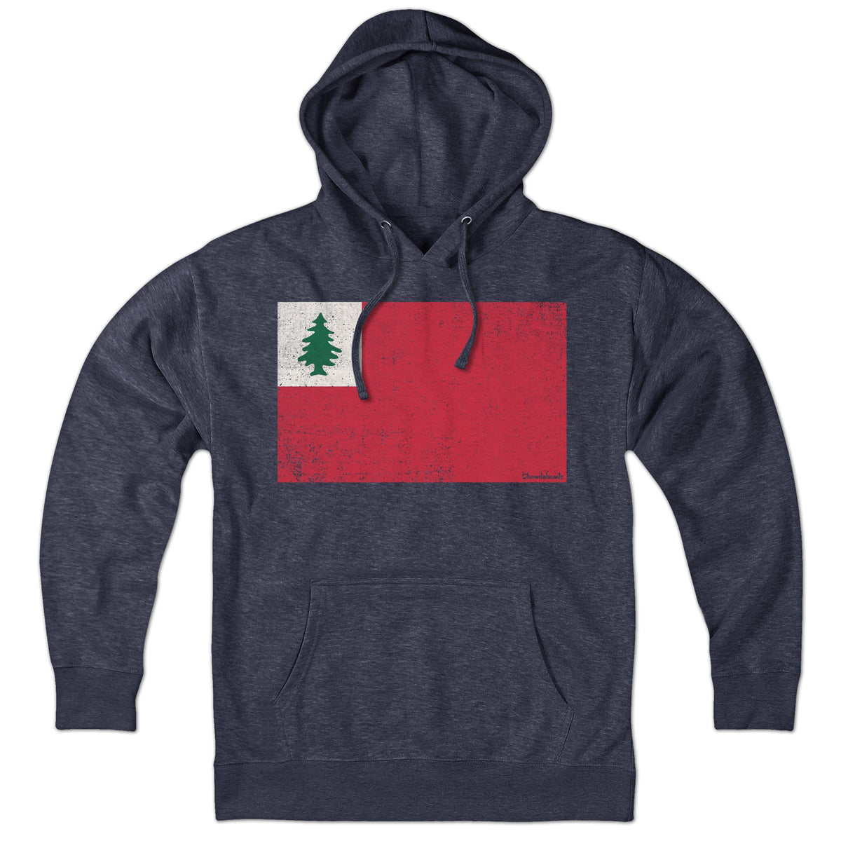 Vintage New England Flag Hoodie product image 5